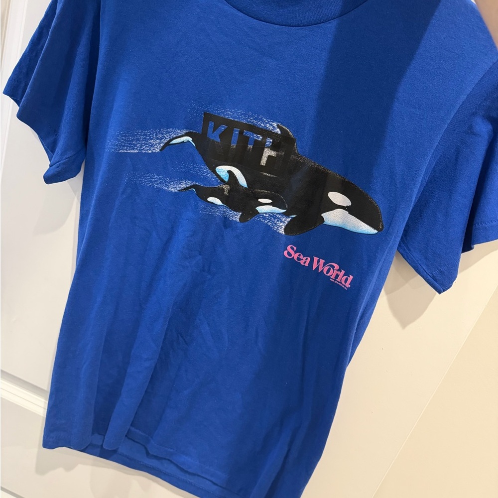 Kith x SeaWorld  Blue Orca Swim T-Shirt